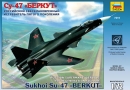 Истребитель пятого поколения Су-47 "Беркут".