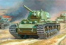 Сборная модель "Тяжелый советский танк КВ-1